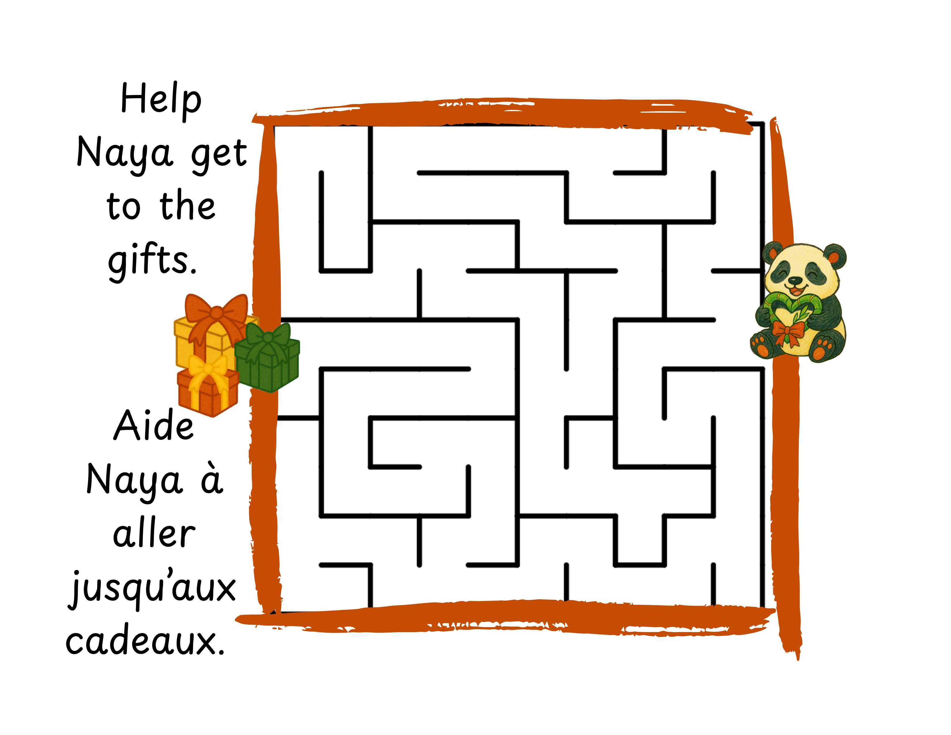 Bilingual Word Games | French-English Printable Activity Book | 10 Vocabulary Games + 3 Bonus Mazes