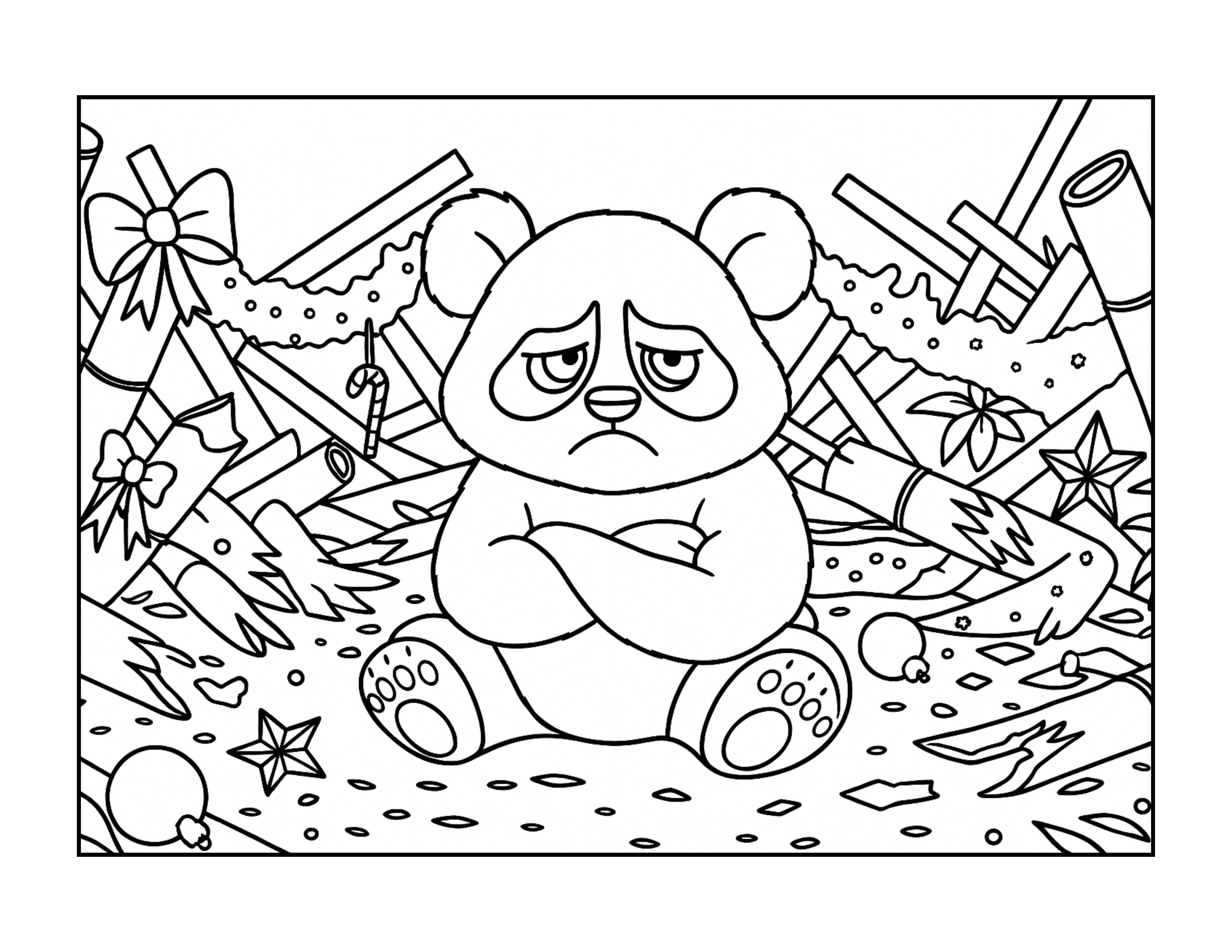 Printable French-English Narrative Coloring Book for Kids | Bilingual Coloring Pages | Narrative coloring series