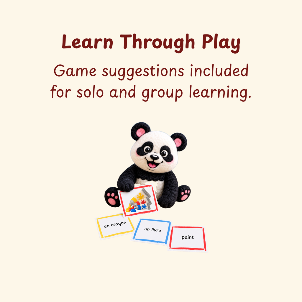 Vocabulary Cards | 50 School Words