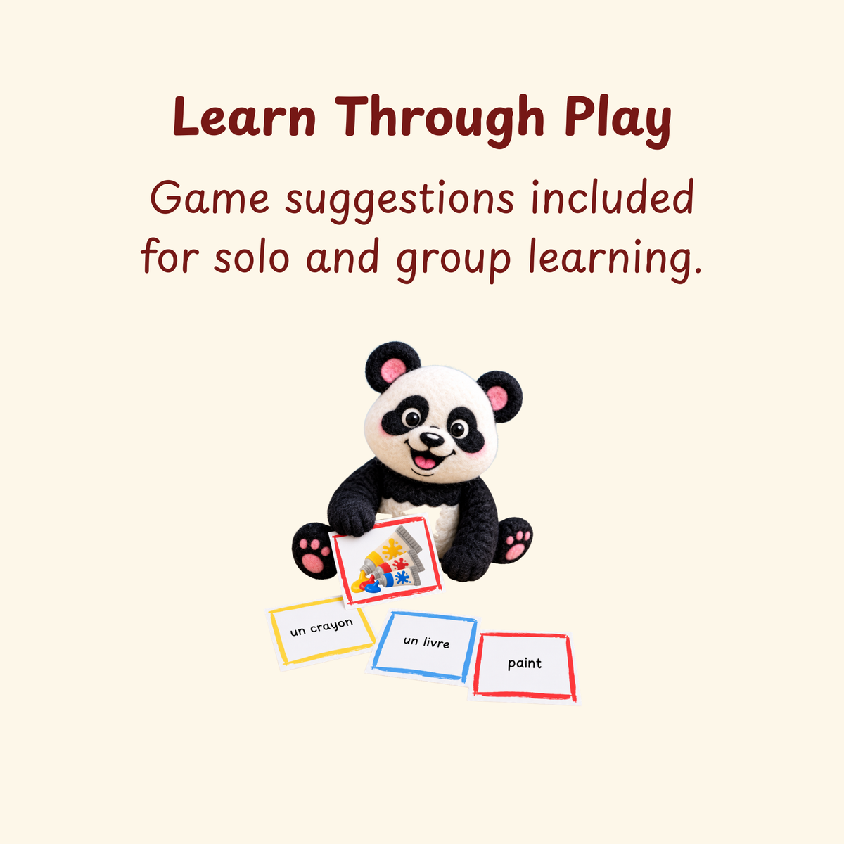 Vocabulary Cards | 50 School Words