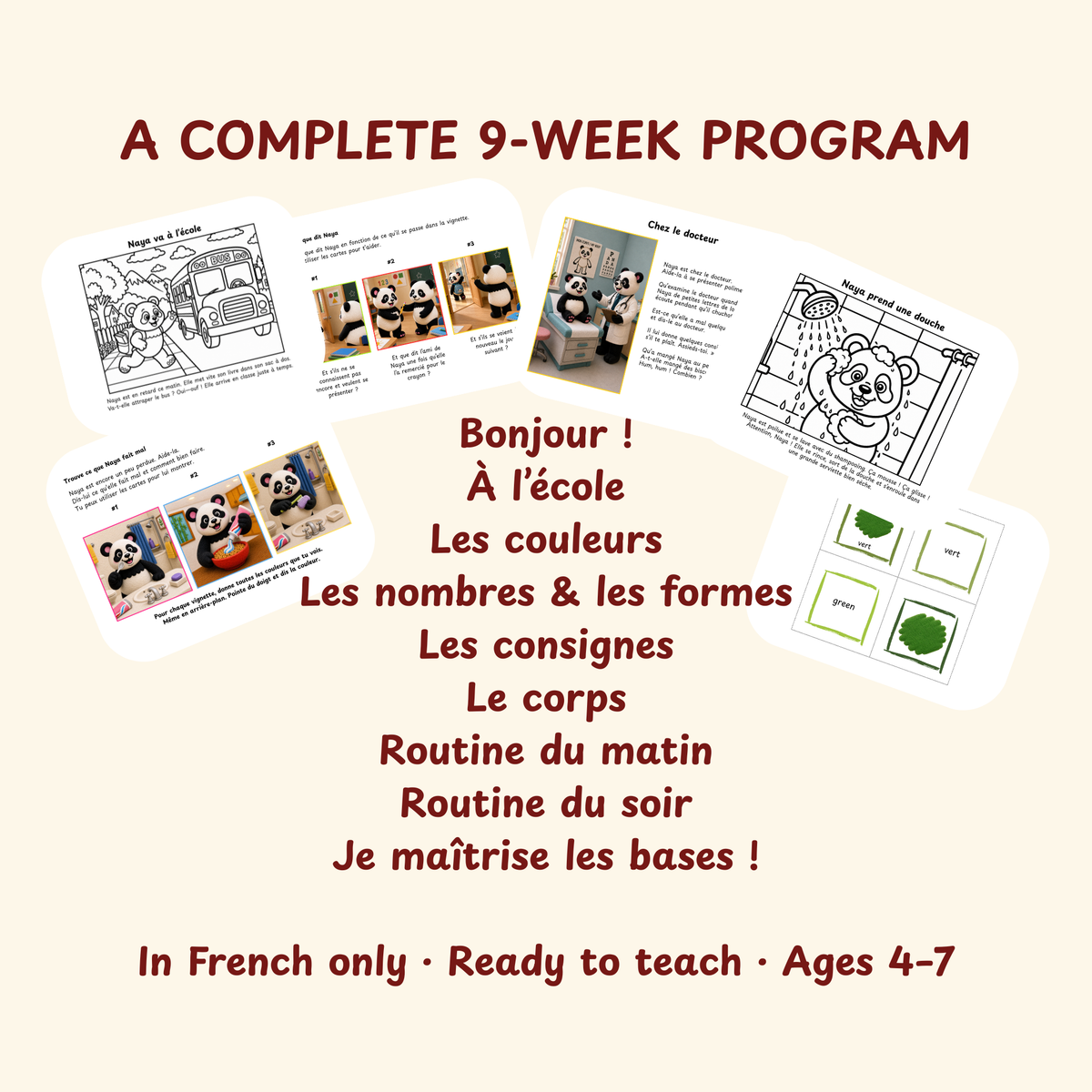 The Classroom Kit: Premiers Pas | French Edition