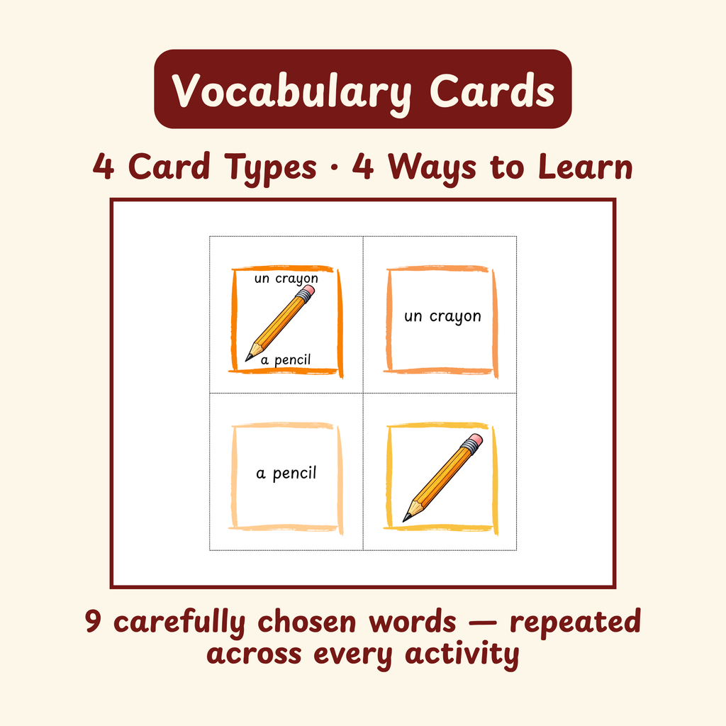 Coloriettes Word Play | School Day