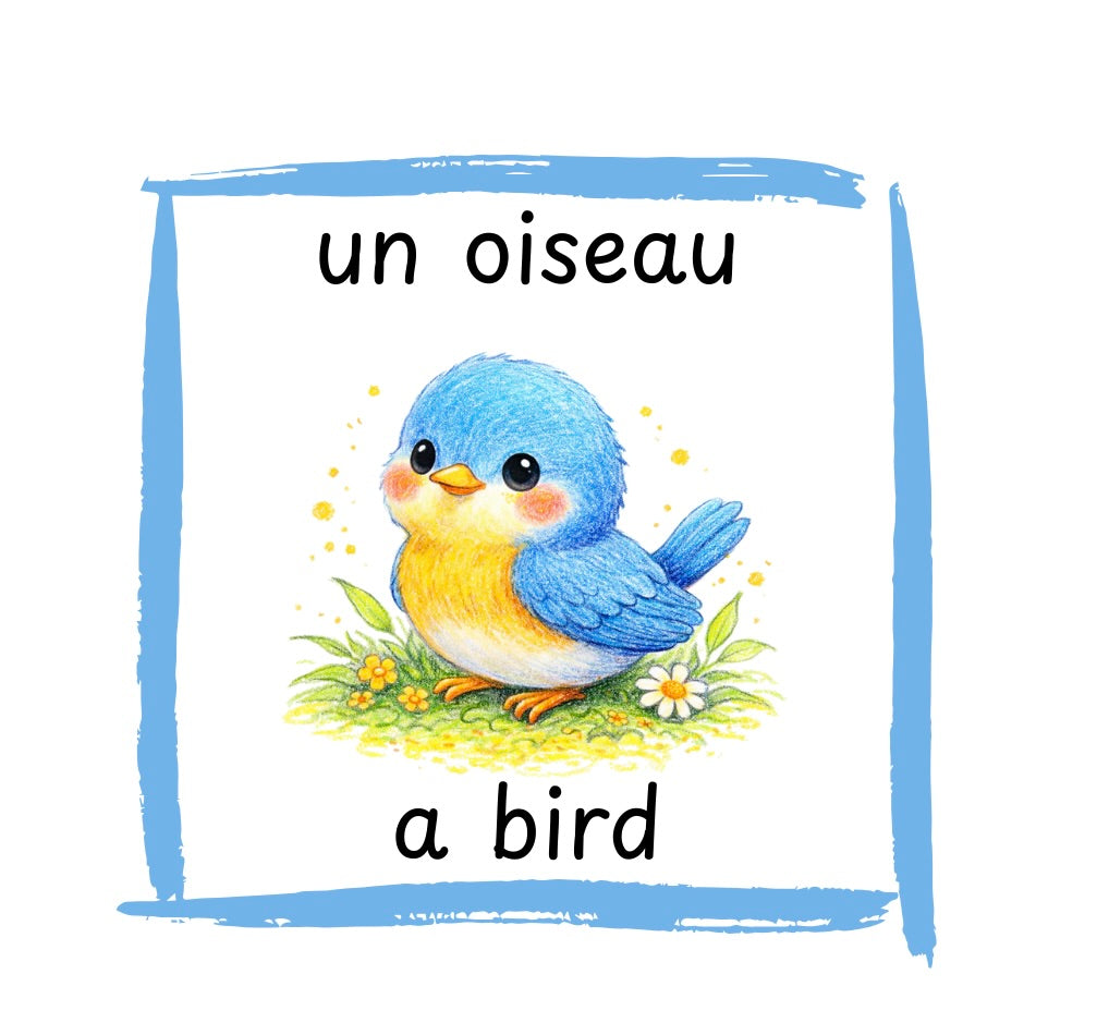 New Beginnings | Bilingual French-English | Flashcards