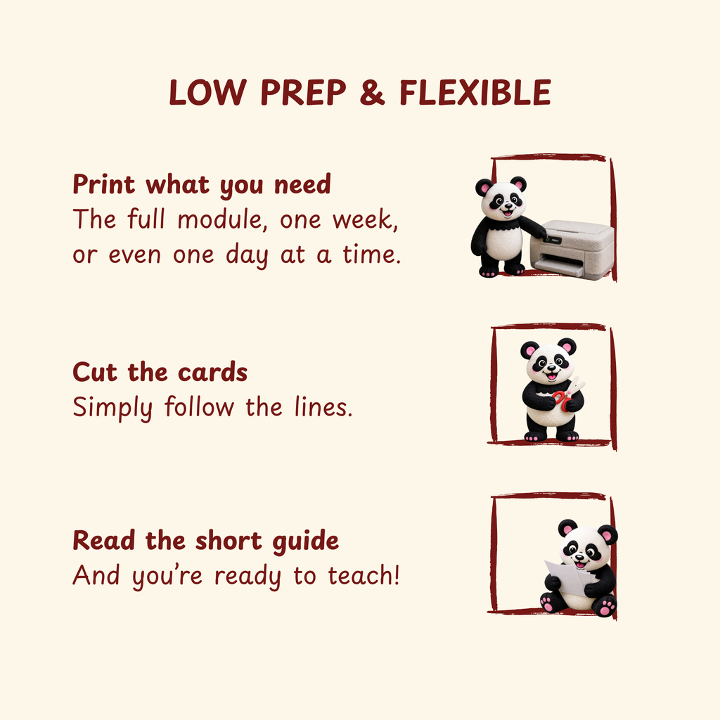 The Coloriettes Classroom Kit · Module 1: First Steps · Premiers Pas