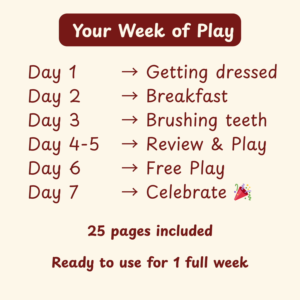 Coloriettes Word Play | Morning Routine