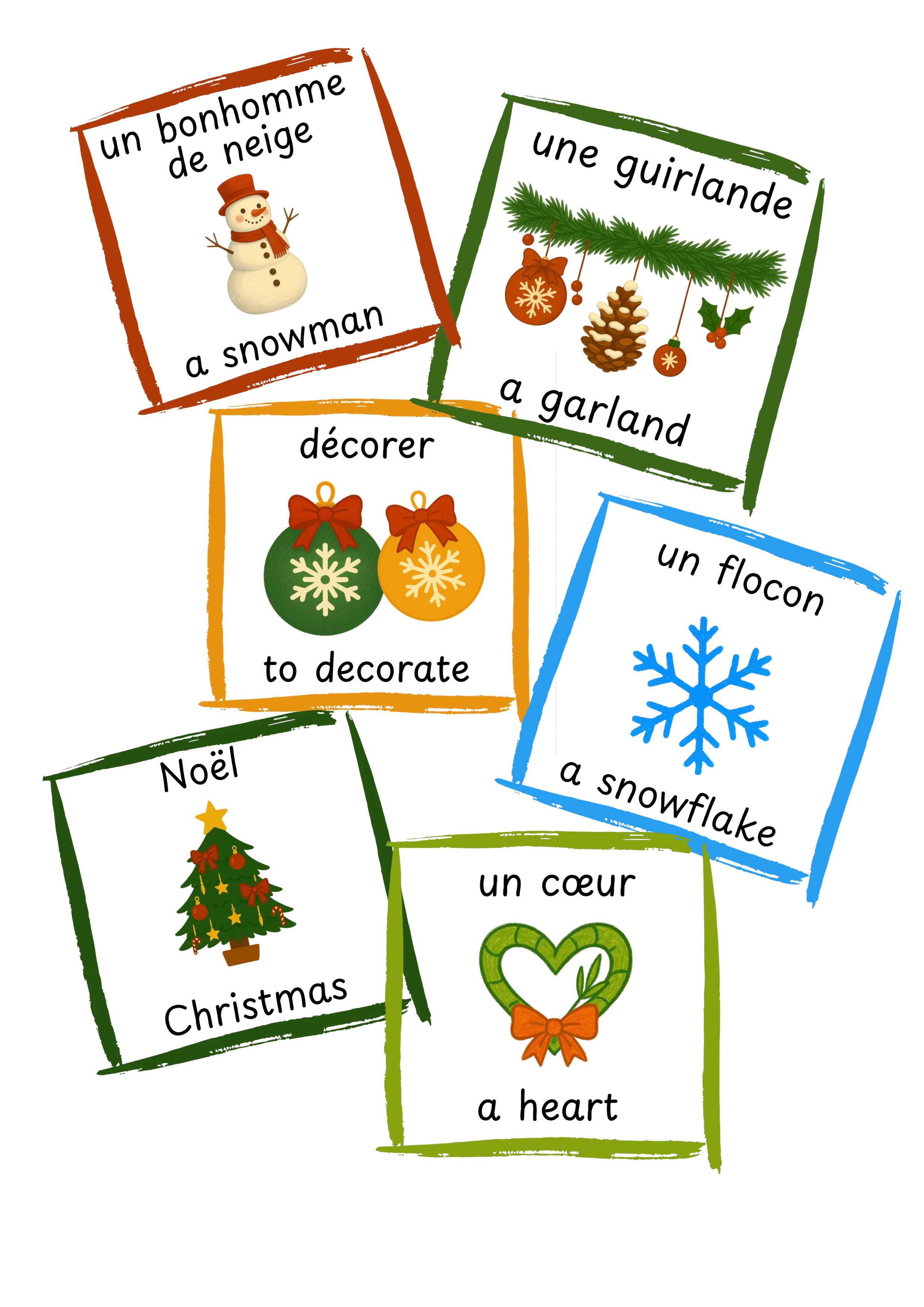 Bilingual Flashcards | French-English