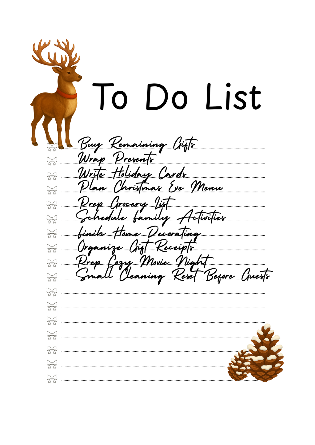 Christmas Planner