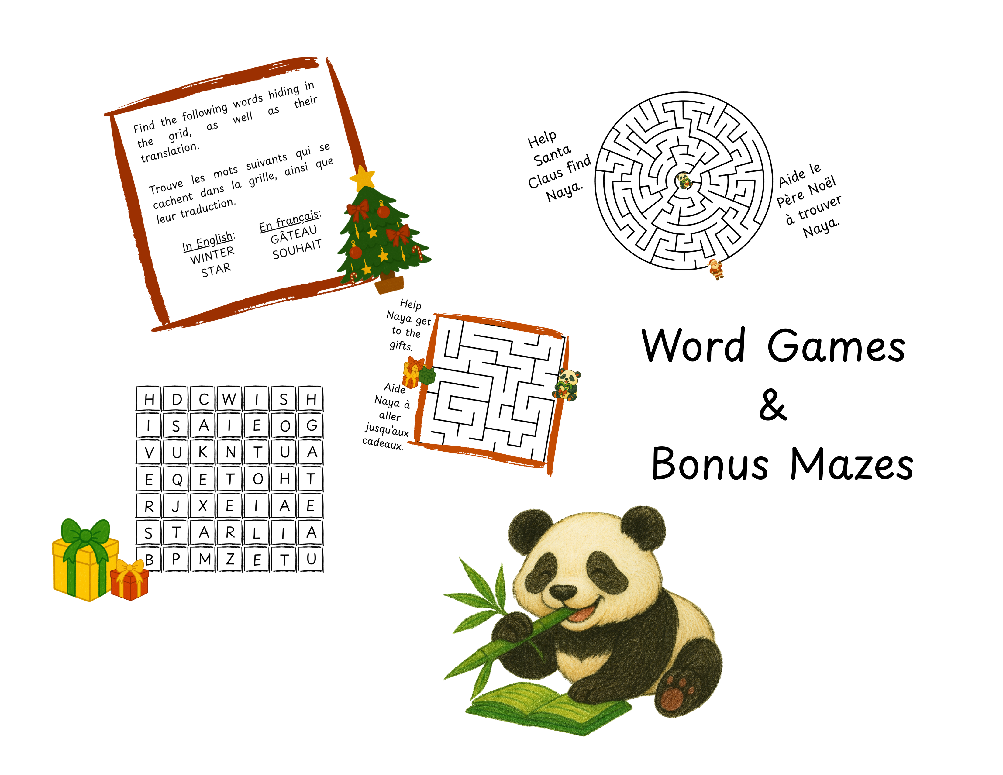 Bilingual Edition | Booklet of Games