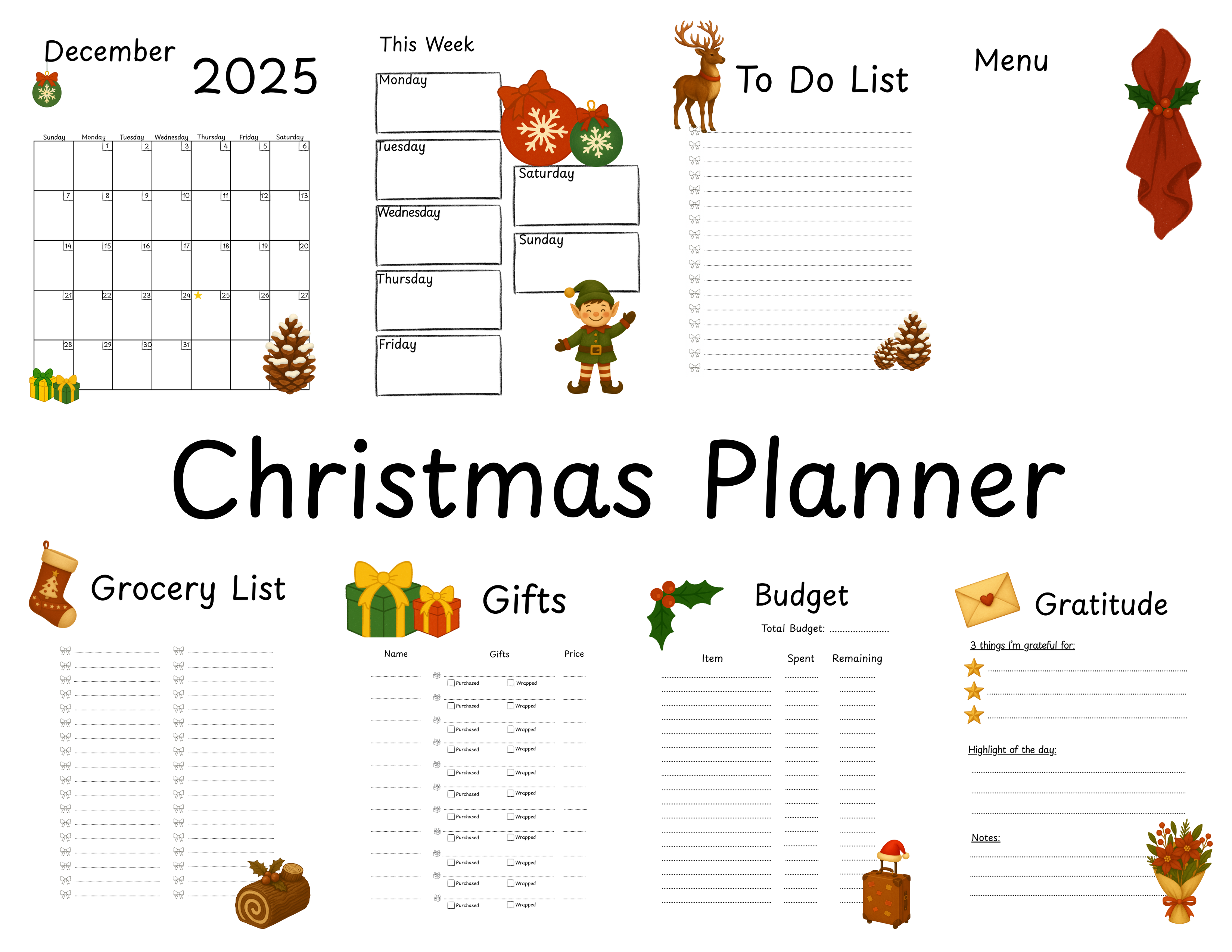 Christmas Planner