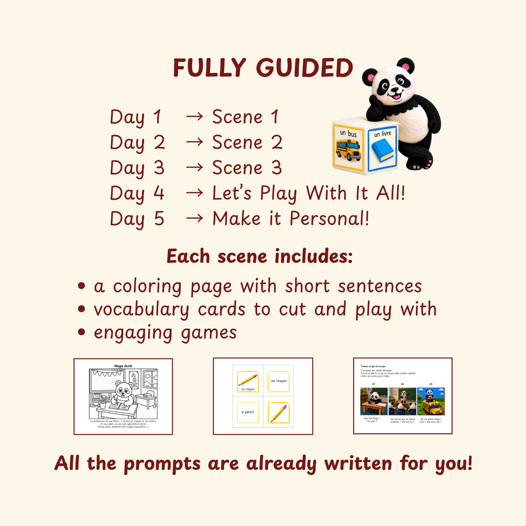 The Classroom Kit: Premiers Pas | French Edition