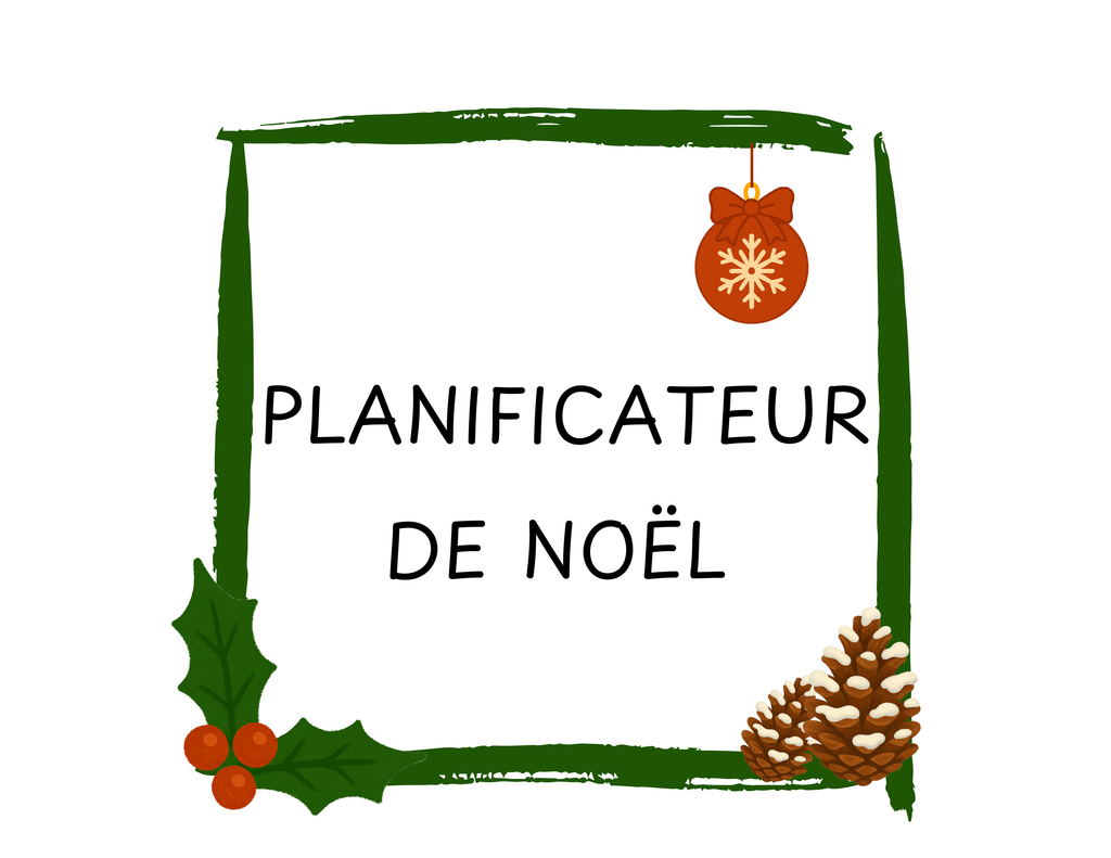 Planificateur pour les Fêtes de Noël