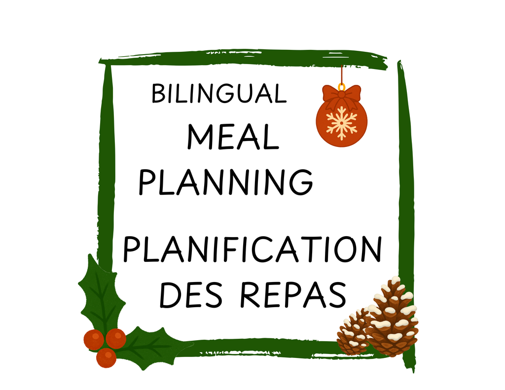 Bilingual Edition | Christmas Menu Planning