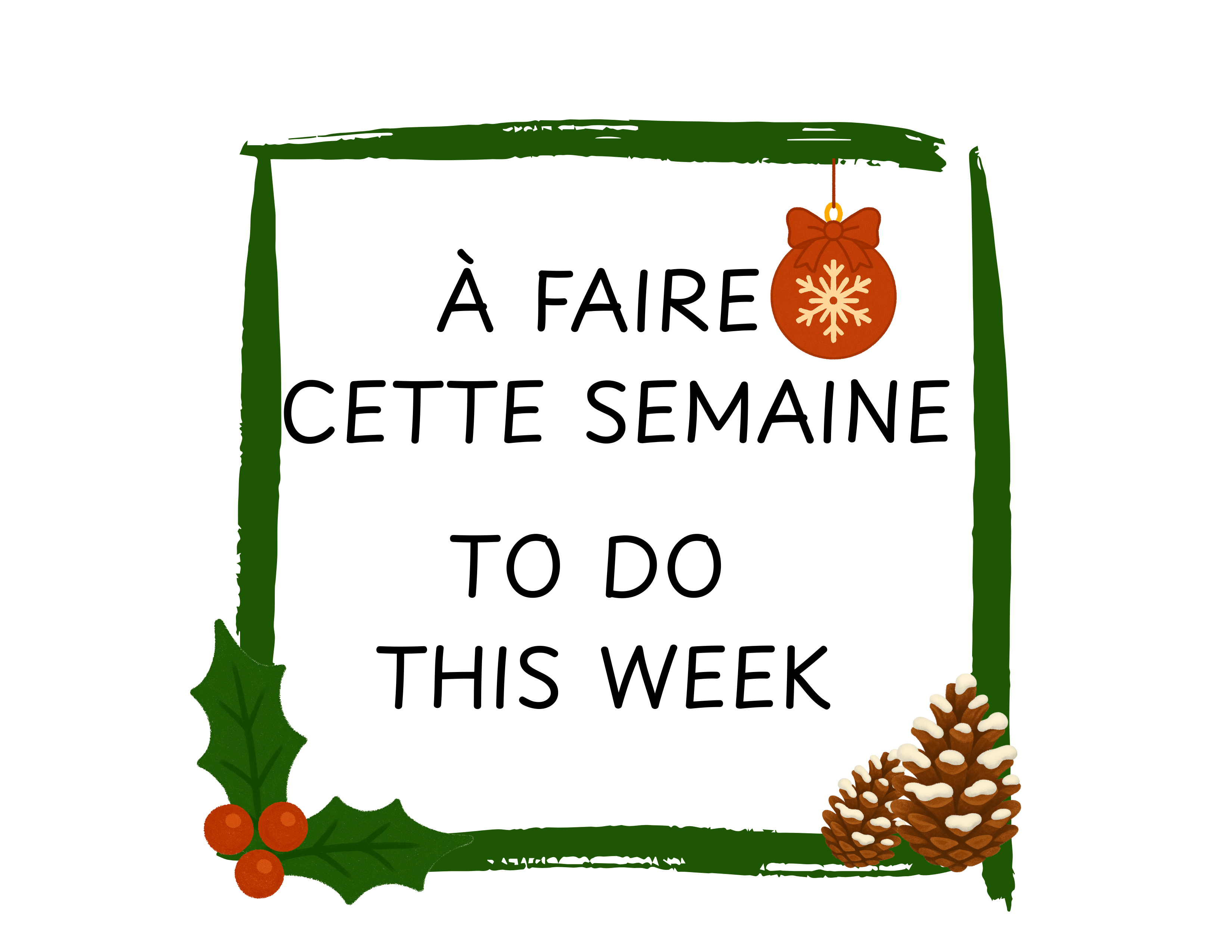 Bilingual Edition | Mini Planner