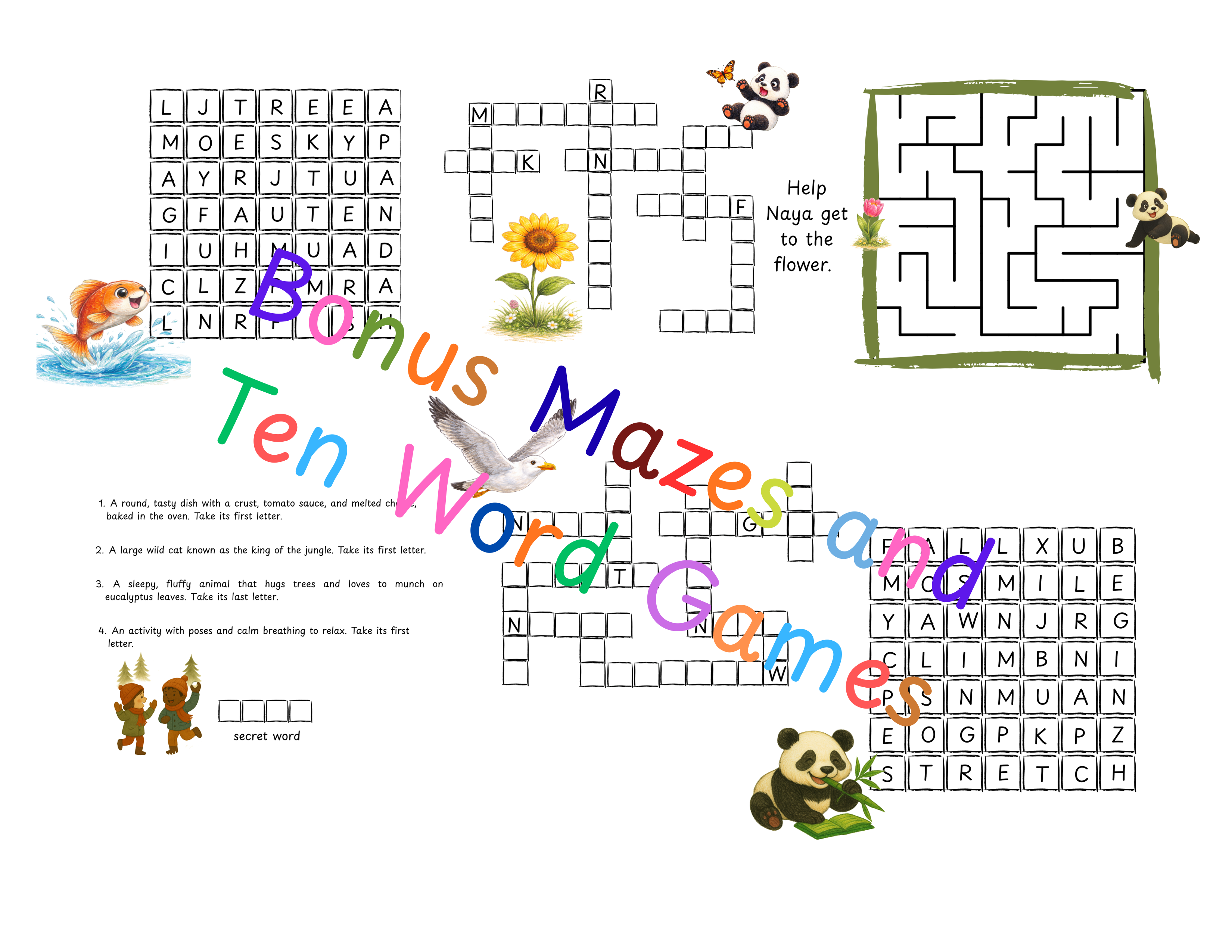 New Beginnings | English Edition | Word Games