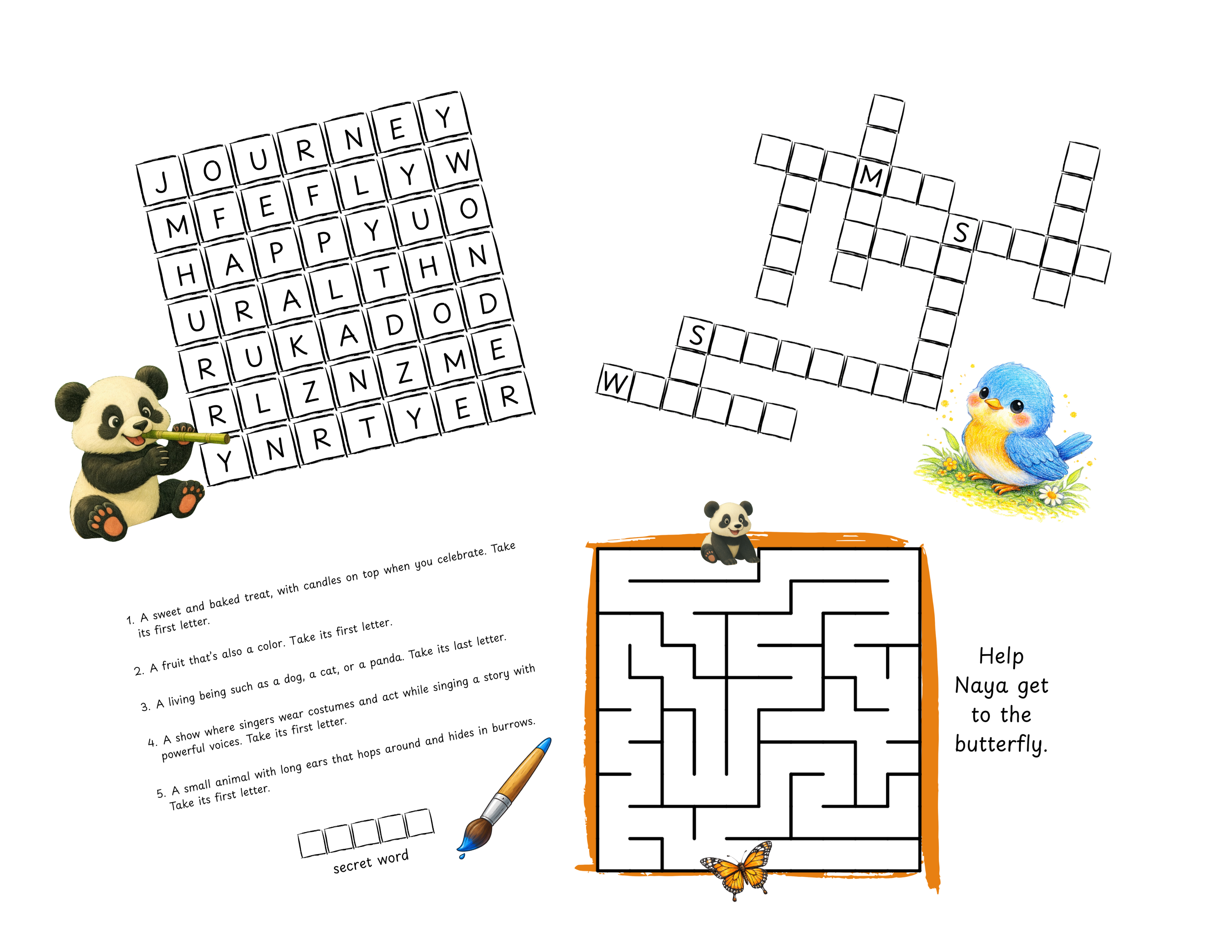 New Beginnings | English Edition | Word Games