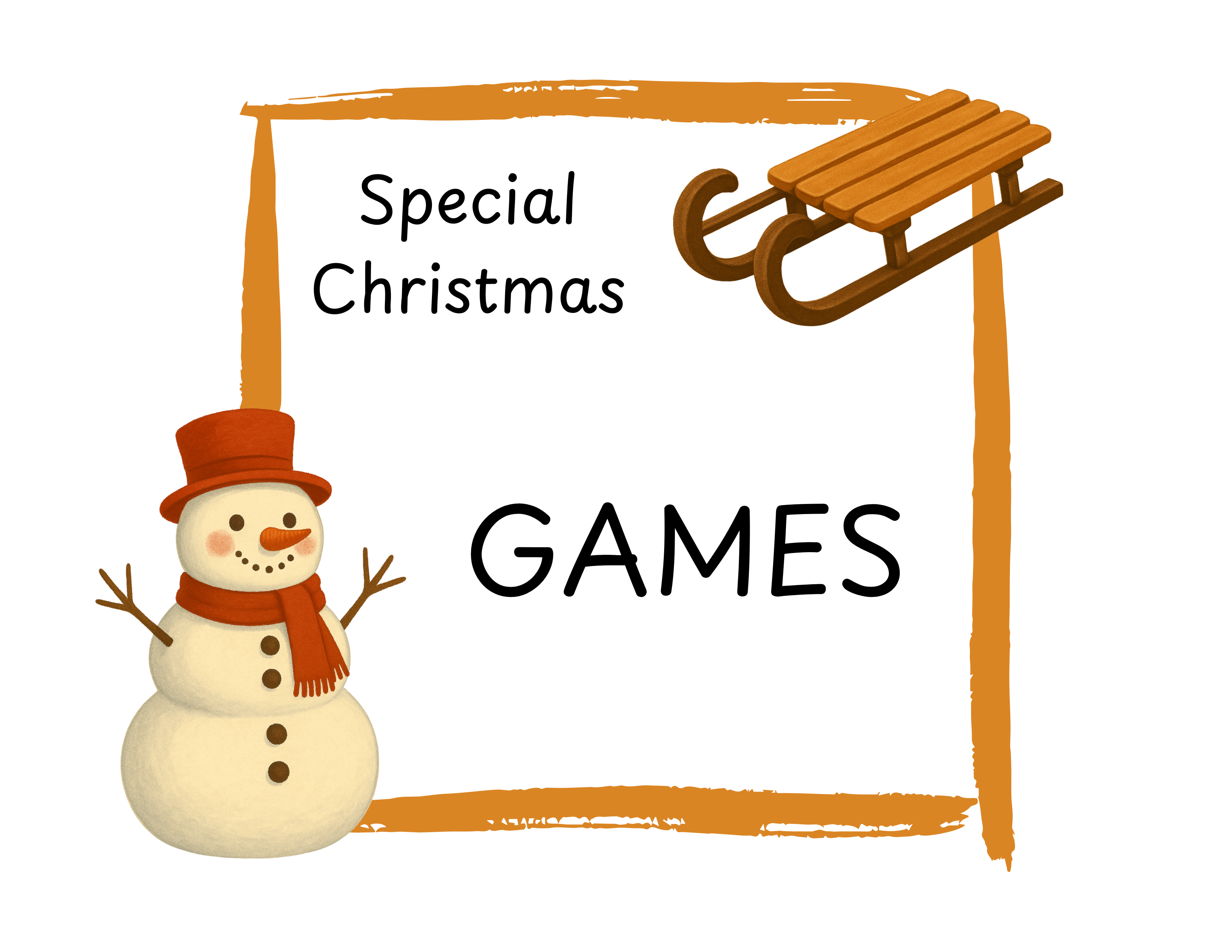 Special Christmas | English Edition | Word Games