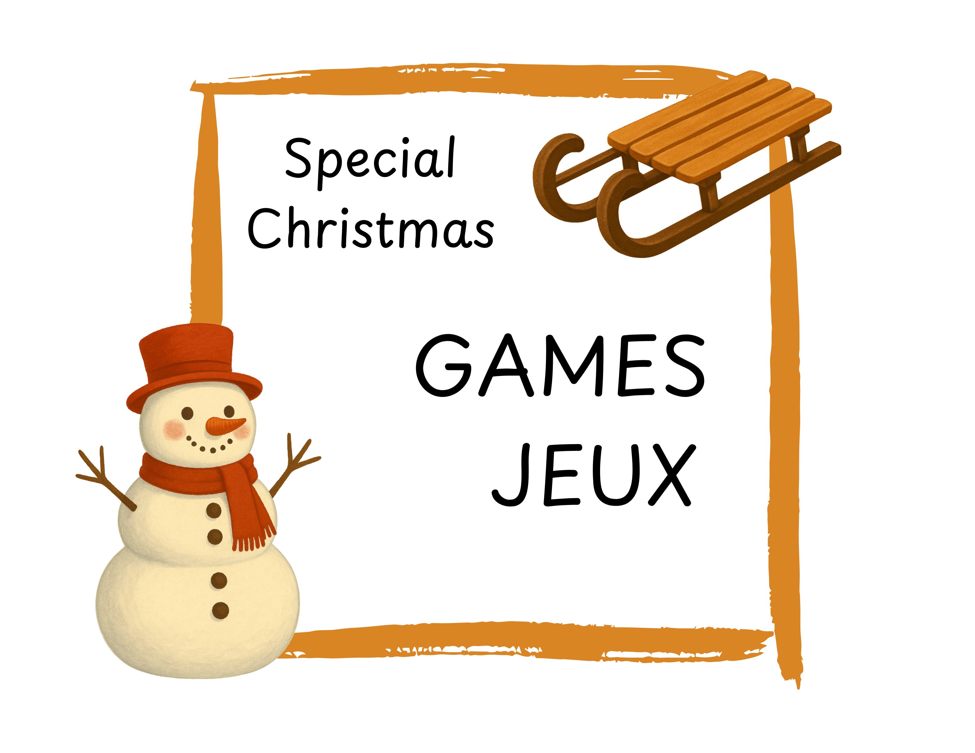 Special Christmas  | Bilingual Edition | Word Games